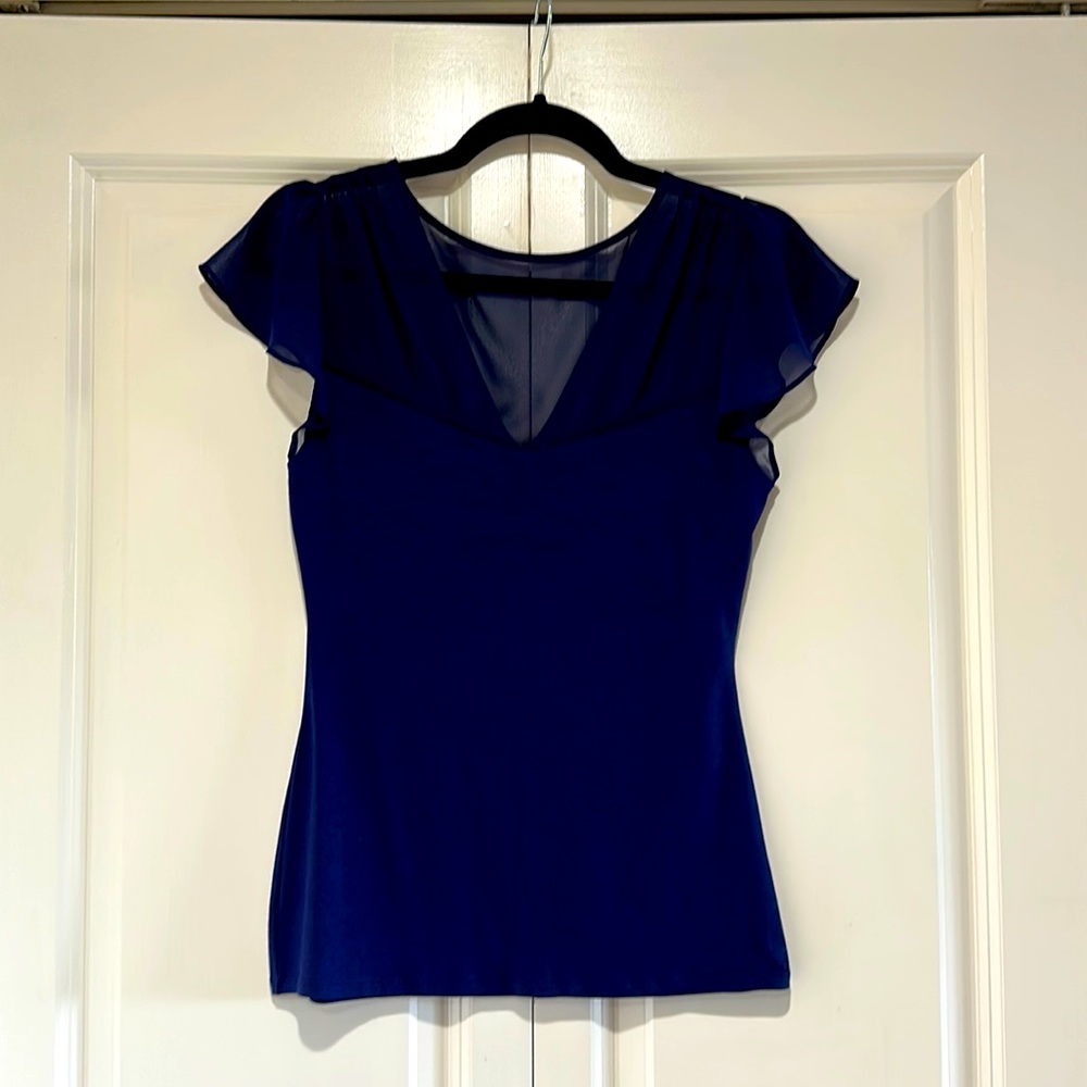 Navy Express Top